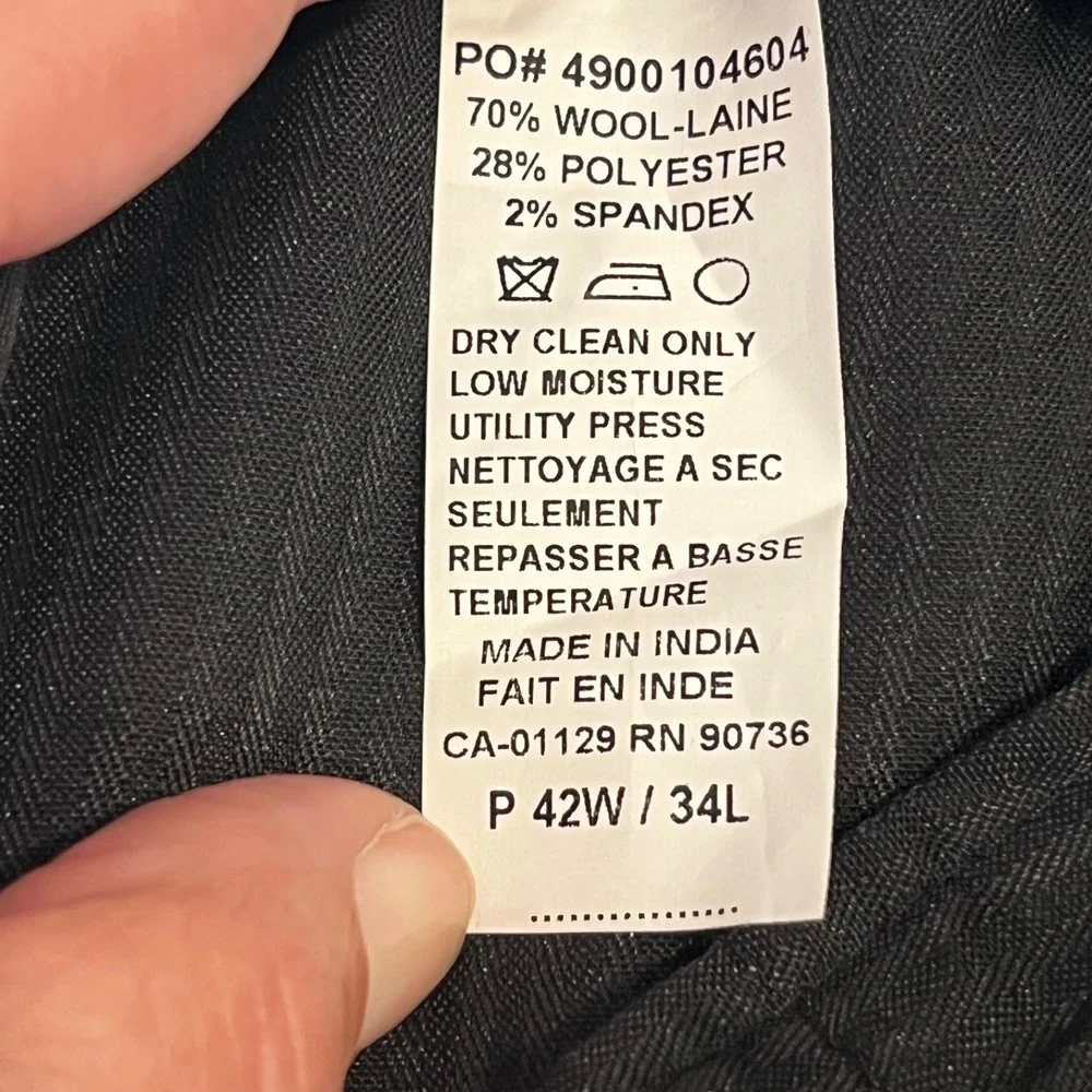NWT Lauren Ralph Lauren Dress Pants Men's‎ 42x34 Ultraflex Per
